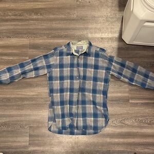 Pendleton Blue and Gray Checkered Men's Shirt